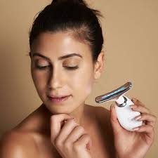 Appareil de beauté du cou EMS 7 couleurs, masseur de Lifting du visage, dissolvant de Double menton, Anti-rides, Photon LED, raffermissement de la peau, masseur Facial